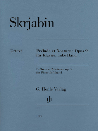 Prélude et Nocturne Op. 9