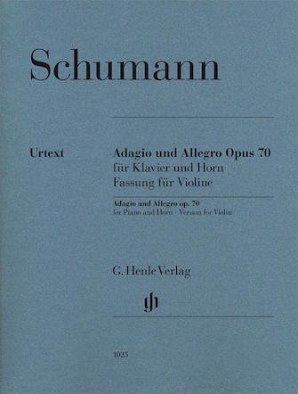 Adagio and Allegro Op. 70