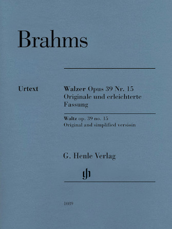 Waltz Op. 39 No. 15 Waltz Op. 39 No. 15