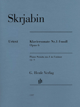 Piano Sonata No. 1 in F minor Op. 6