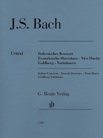 Italian Concerto French Overture Four Duets Goldberg Variations