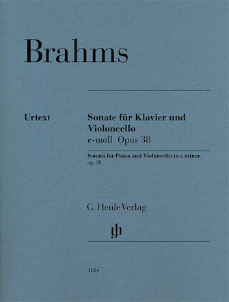 Violoncello Sonata in E minor Op. 38