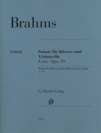 Sonata in F Major Op. 99 for Piano and Violoncello Sonata in F Major Op. 99 for Piano and Violoncello