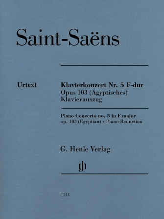 Piano Concerto No. 5 in F Major Op. 103 (Egyptian)