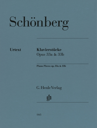 Piano Pieces Op. 33a 33b [Klavierstücke]