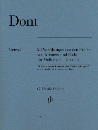24 Preparatory Exercises to the Studies of Kreutzer and Rode Op. 37 24 Preparatory Exercises to the Studies of Kreutzer and Rode Op. 37