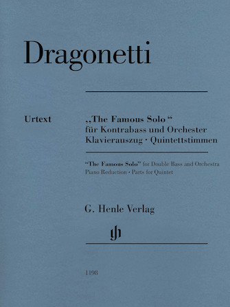 The Famous Solo for Double Bass and Orchestra The Famous Solo for Double Bass and Orchestra