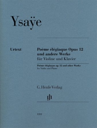 Poème Élégiaque Op. 12 and Other Works Poème Élégiaque Op. 12 and Other Works