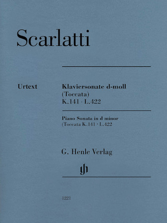Piano Sonata in D Minor (Toccata) K. 141 L. 422