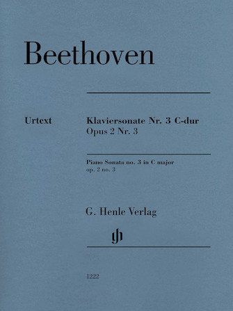 Piano Sonata No. 3 in C Major Op. 2 No. 3