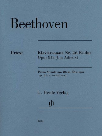 Piano Sonata No. 26 E-flat Major Op. 81a (Les Adieux) - Revised Edition