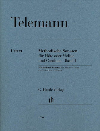 Methodical Sonatas for Flute or Violin and Continuo - Volume 1