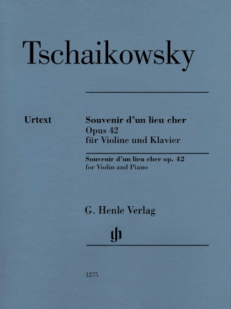 Souvenir D’un Lieu Cher Op. 42 Souvenir D’un Lieu Cher Op. 42