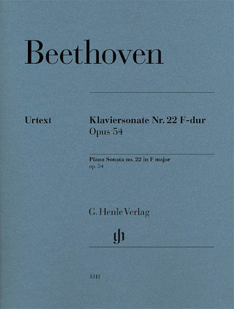 Piano Sonata No. 22 in F Major Op. 54