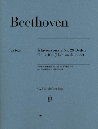 Piano Sonata No. 29 in B-flat Major Op. 106 (Hammerklavier)