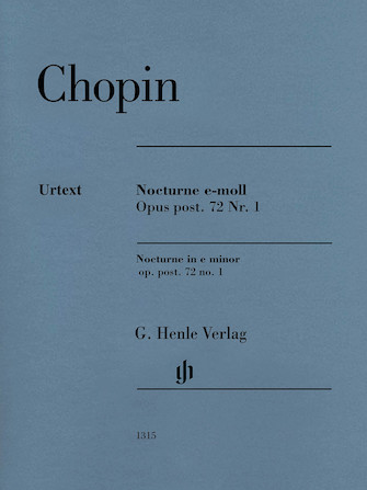 Nocturne in E Minor Op. Post. 72 No. 1