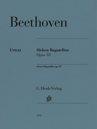 Seven Bagatelles Op. 33 Seven Bagatelles Op. 33