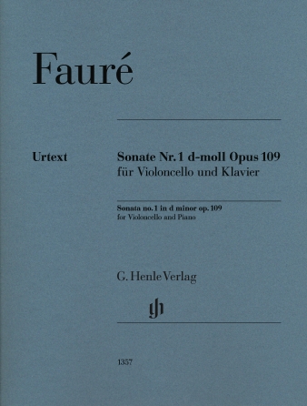 Cello Sonata No. 1 in D minor Op. 109