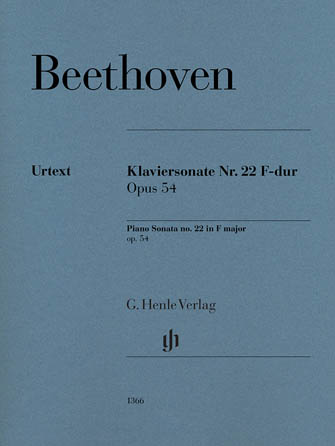 Piano Sonata No. 22 F Major Op. 54