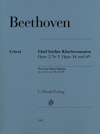 Five Easy Piano Sonatas