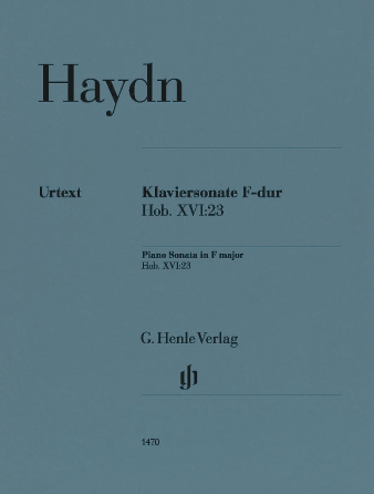 Piano Sonata in F Major Hob. XVI:23