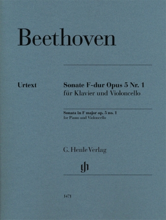 Cello Sonata in F Major Op. 5 No. 1