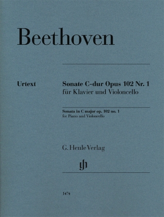 Cello Sonata in C Major Op. 102 No. 1