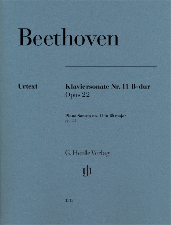 Piano Sonata No. 11 B-Flat Major