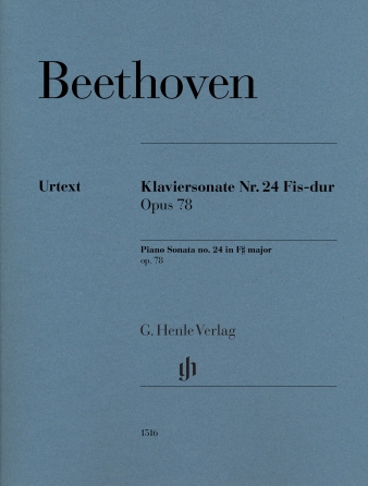 Piano Sonata No. 24 Op. 78 in F-Sharp Major