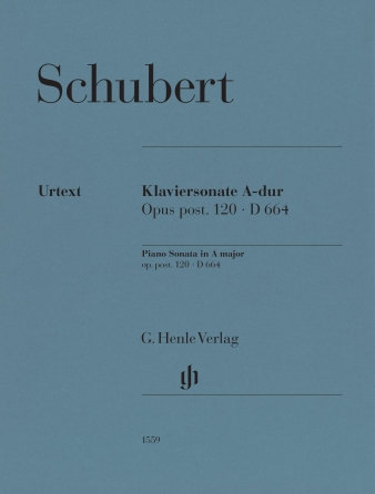 Piano Sonata a Major Op. Post. 120 D 664