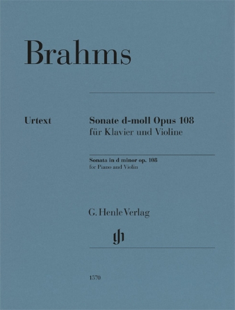 Violin Sonata D Minor Op 108