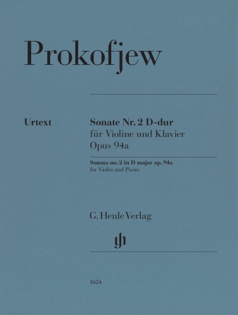 Violin Sonata No. 2 in D Major Op. 94a