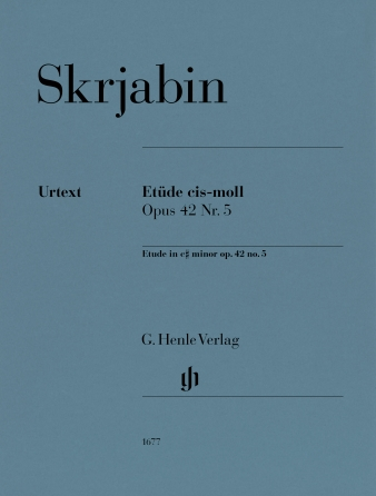 Etude C sharp Minor Op. 42 No. 5