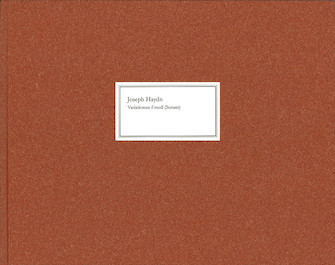 Variations F Minor (Sonata) Hob. xvii: 6 Variations F Minor (Sonata) Hob. xvii: 6