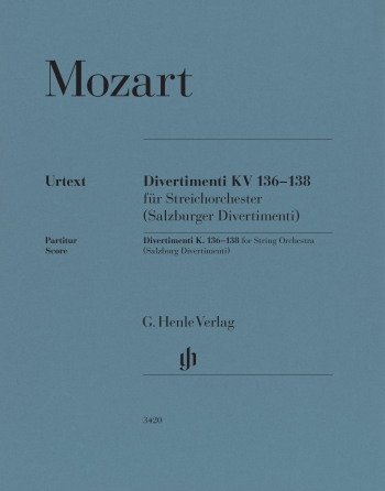 Divertimenti K. 136-138 (Salzburg Divertimenti)